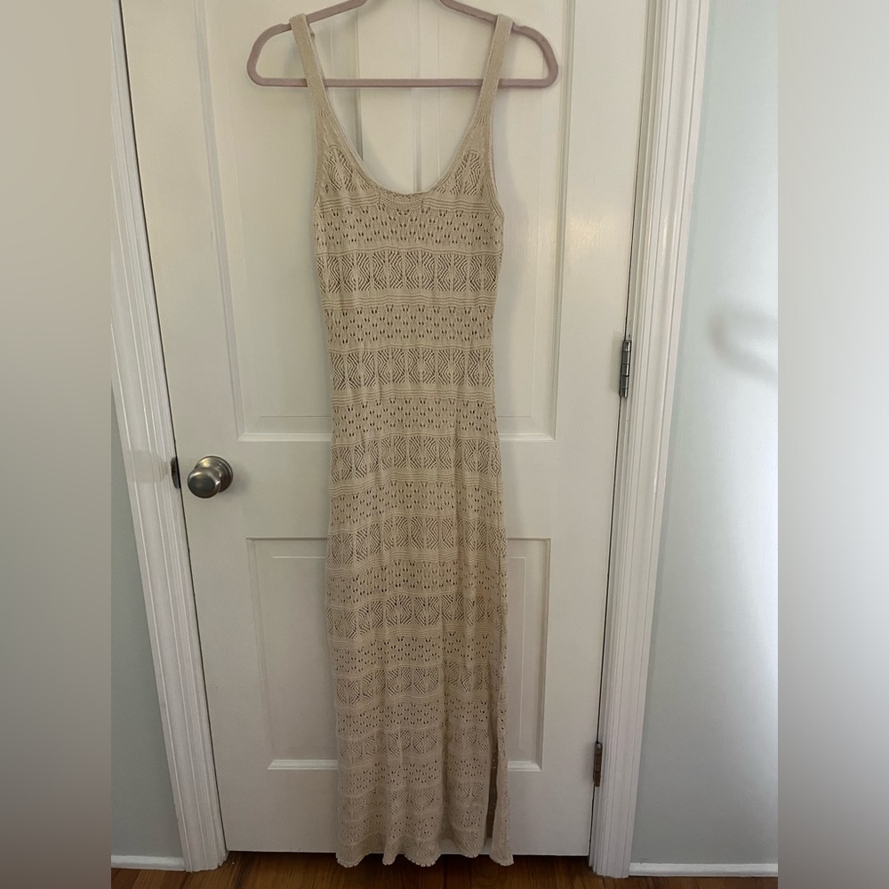 NWT Saltwater Luxe Crochet Maxi DressSize Medium - Picture 2 of 9